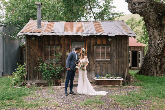 Rustic wedding venue