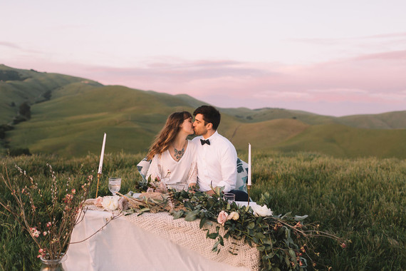 Rustic bohemian wedding ideas at a California ranch