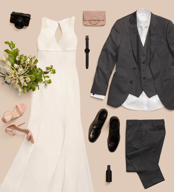 Minimal wedding style