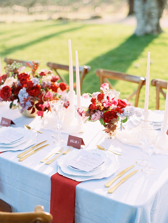 Fall tablescape