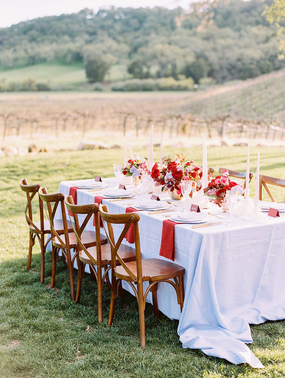 Fall tablescape