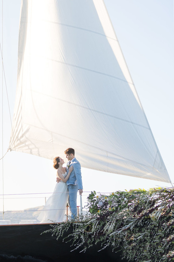 How to plan a sailboat elopement Inspiration