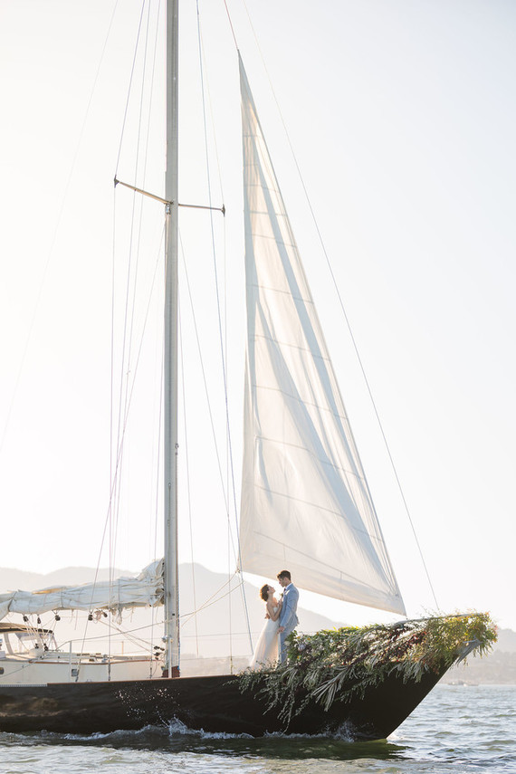 How to plan a sailboat elopement Inspiration