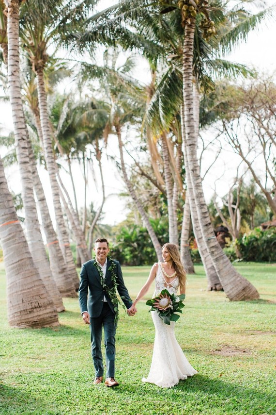 Maui wedding at Olowalu Plantation House