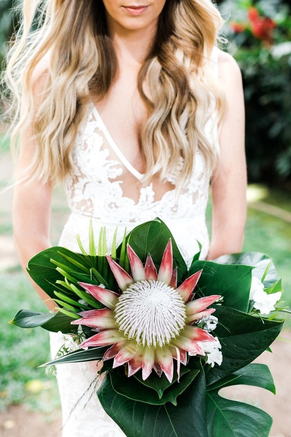 King protea bouquet