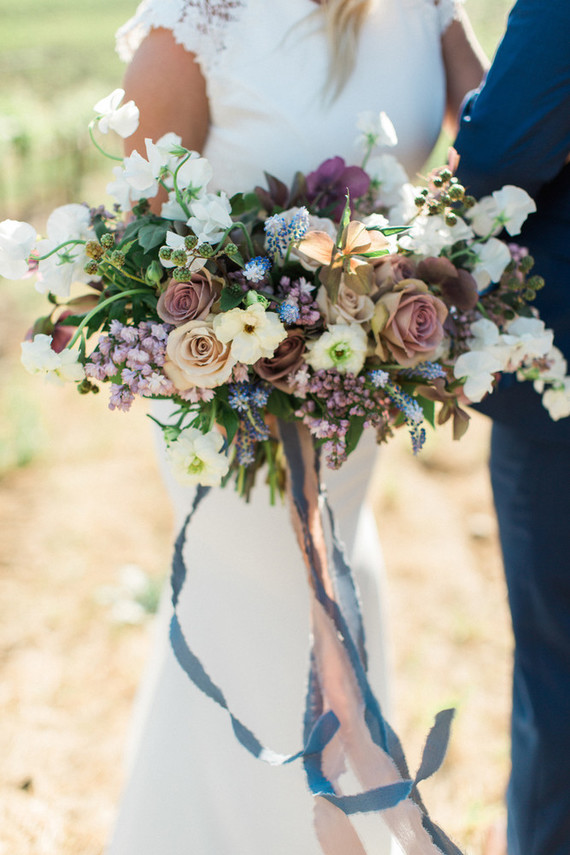 Romantic bridal bouquet