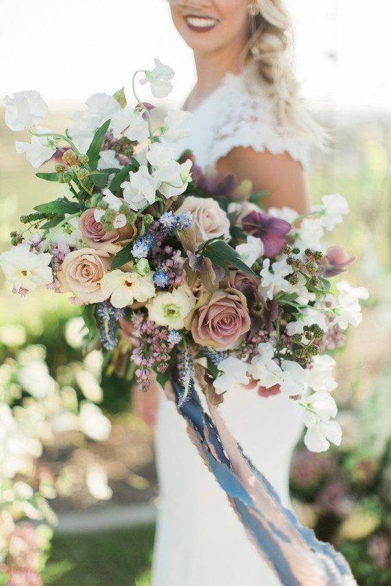 Romantic bridal bouquet