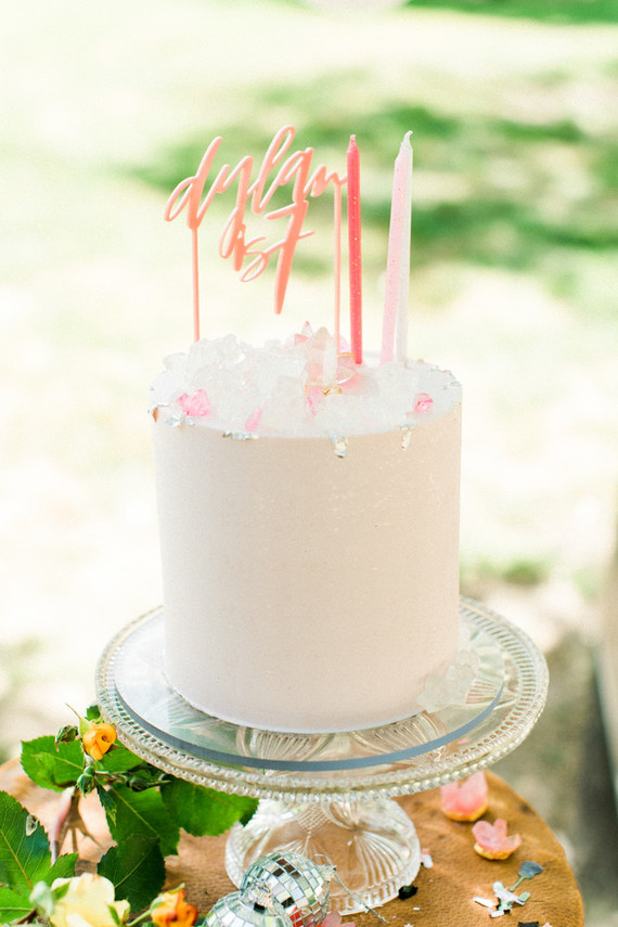 Boho rock n' roll kids birthday party