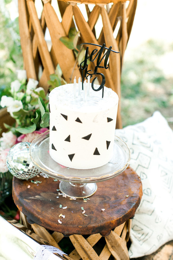 Boho rock n' roll kids birthday party