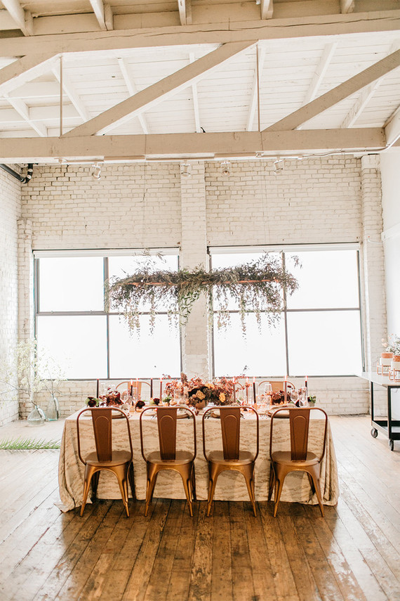Modern tablescape