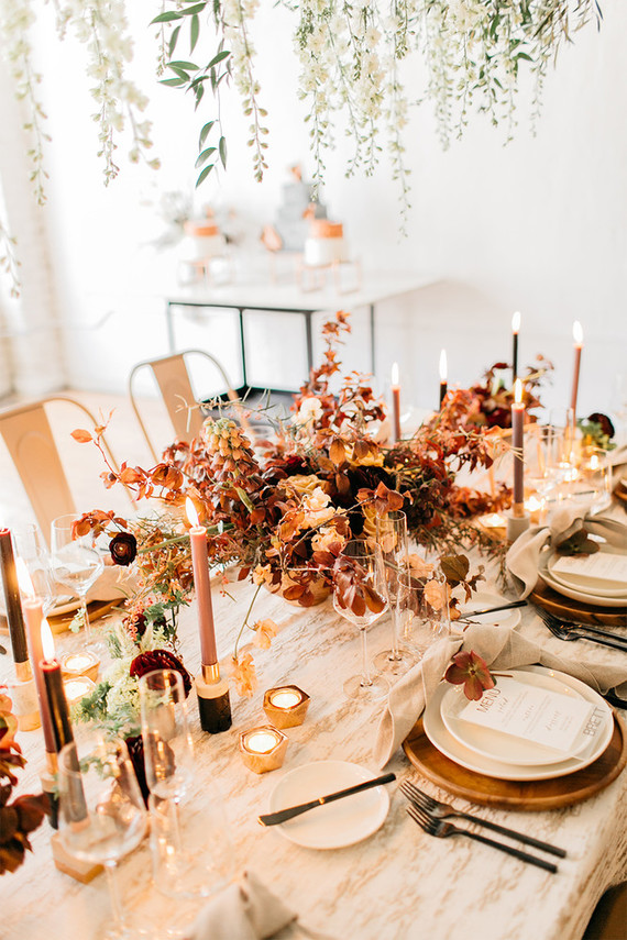Modern tablescape