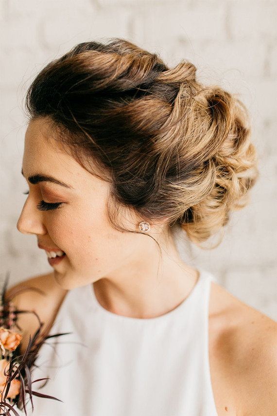 Bridal updo