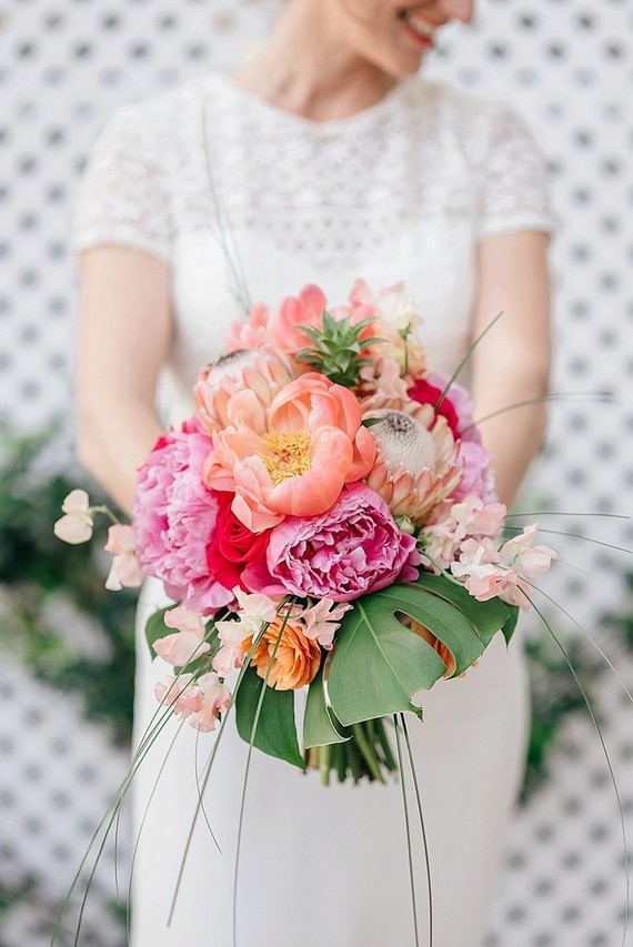 Peony bouquet