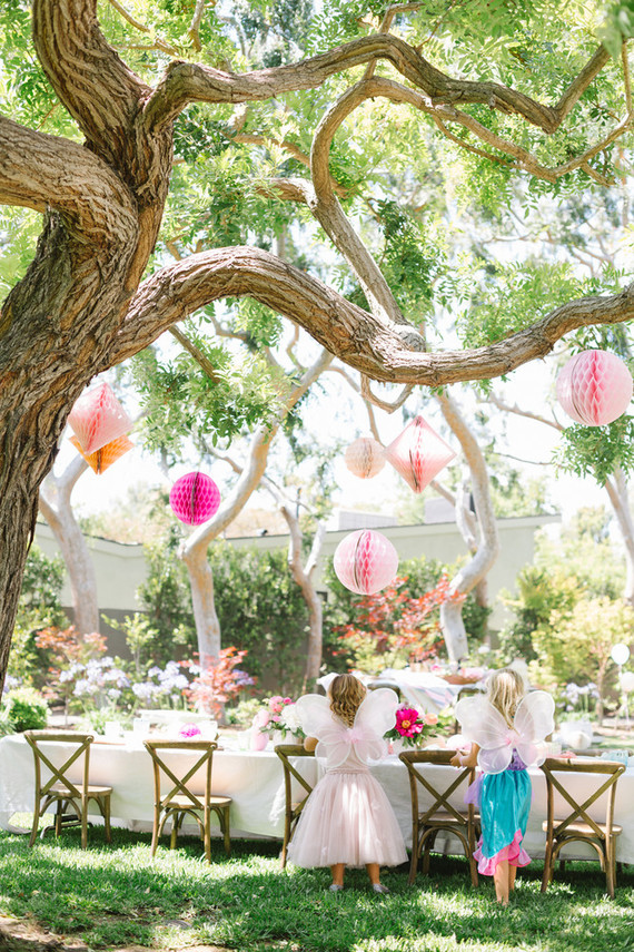 Fairy princess birthday party