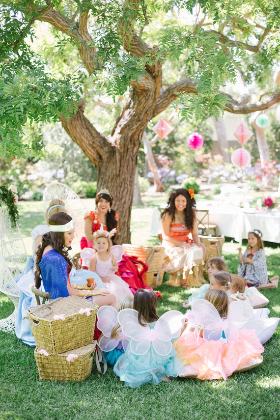 Fairy princess birthday party