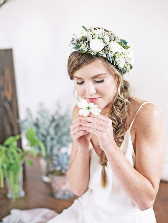 Floral headpiece
