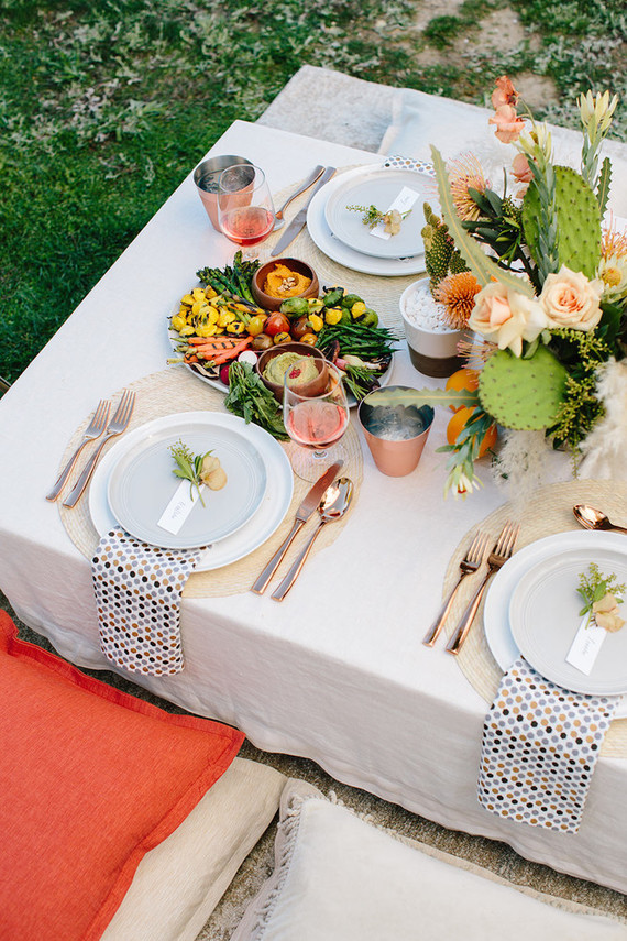 summer outdoor entertaining