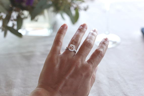 Harry Winston engagement ring