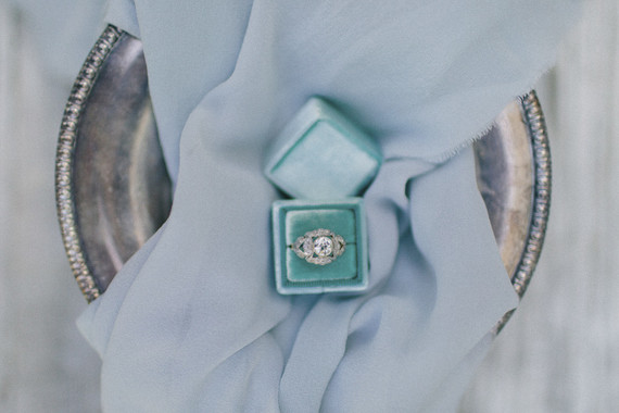 Turquoise ring box