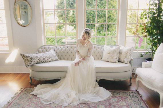 Romantic wedding dress