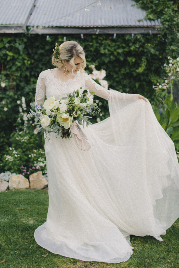 Romantic wedding dress