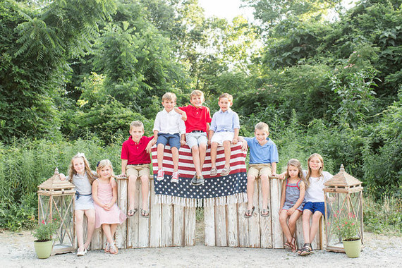 4th of July kids styled shoot