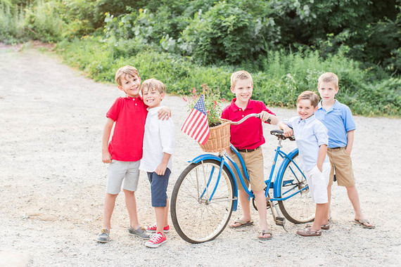 4th of July kids styled shoot