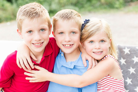 4th of July kids styled shoot