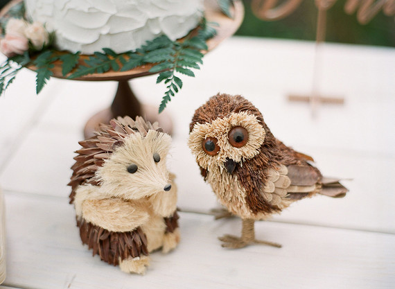 Pretty, rustic baby shower