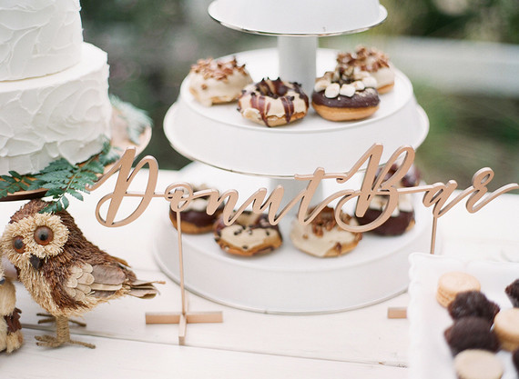 Pretty, rustic baby shower