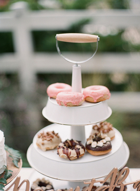 Pretty, rustic baby shower