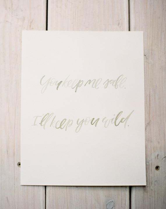 Pretty, rustic baby shower