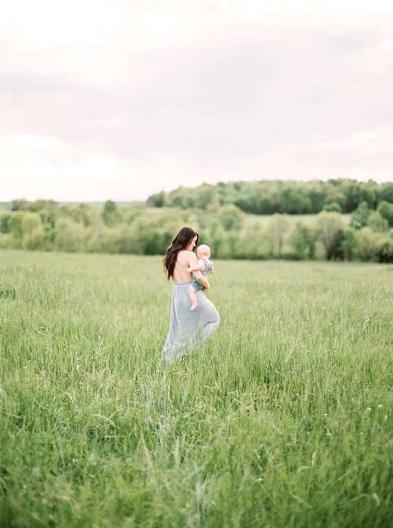 Prairie mother-son photos
