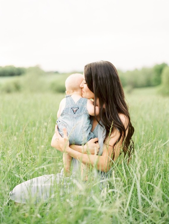 Prairie mother-son photos