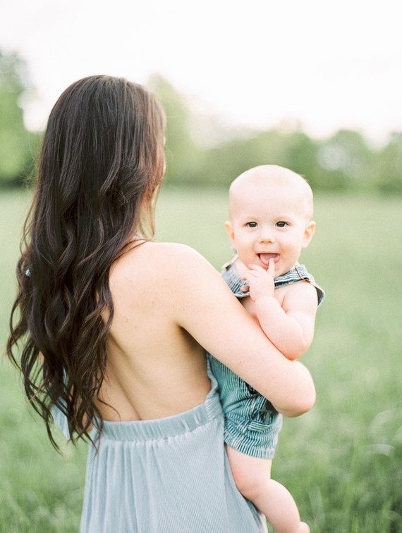 Prairie mother-son photos