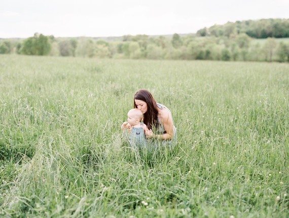 Prairie mother-son photos