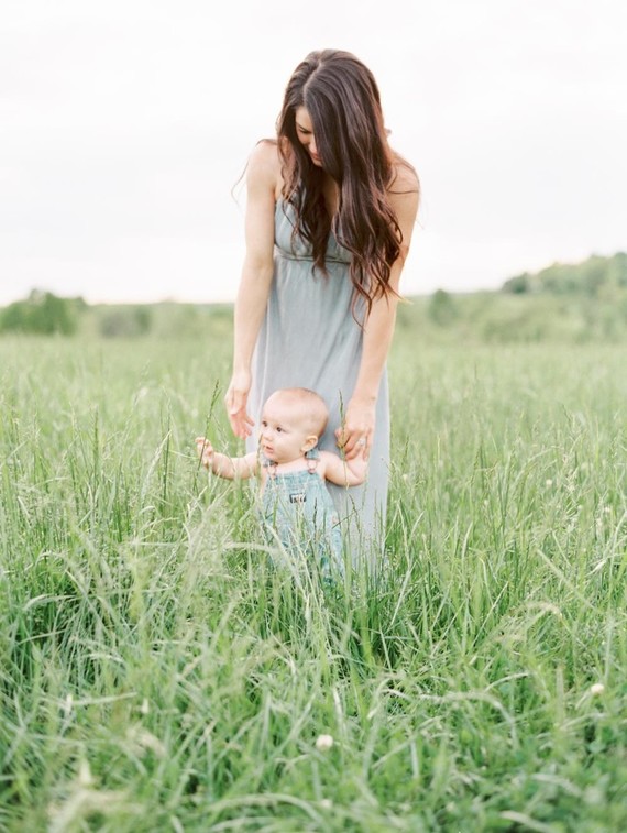 Prairie mother-son photos