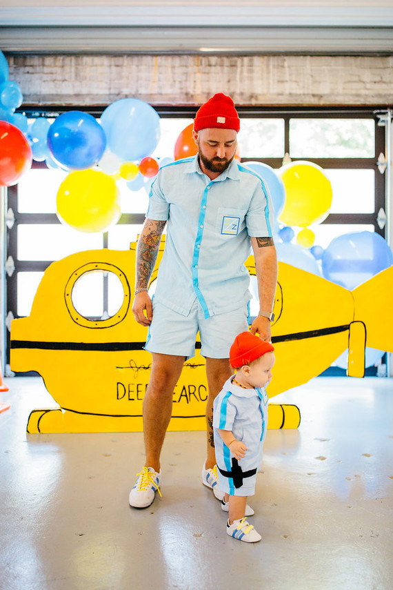 The Life Aquatic 1st birthday party Inspiration