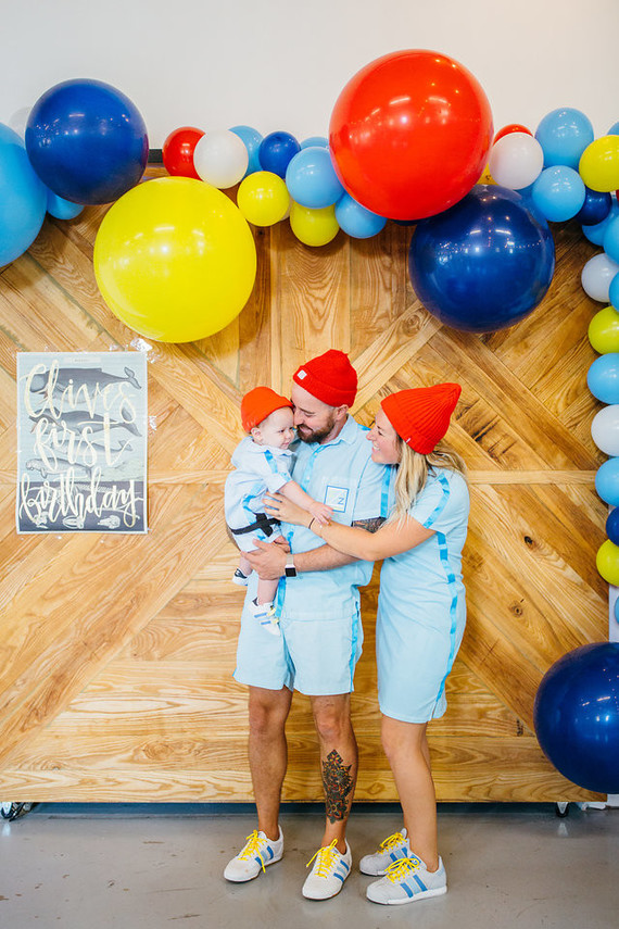 The Life Aquatic 1st birthday party Inspiration