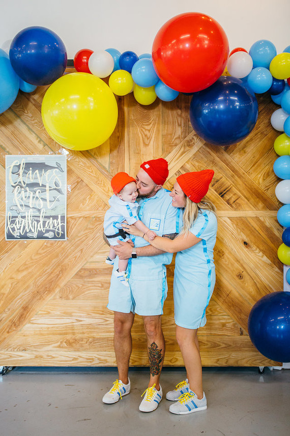 The Life Aquatic 1st birthday party