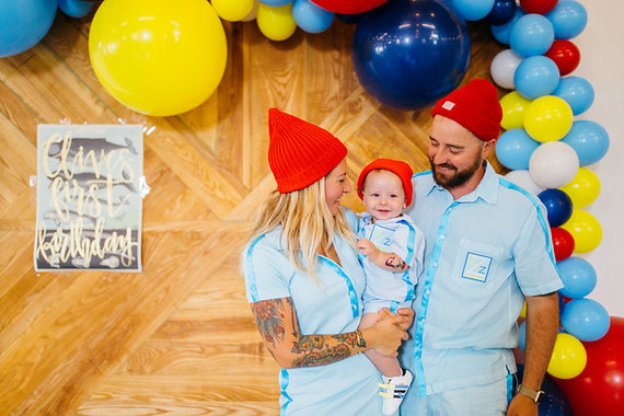 The Life Aquatic 1st birthday party Inspiration