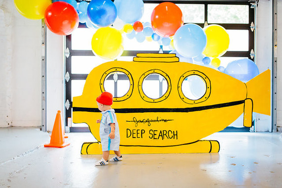 The Life Aquatic 1st birthday party