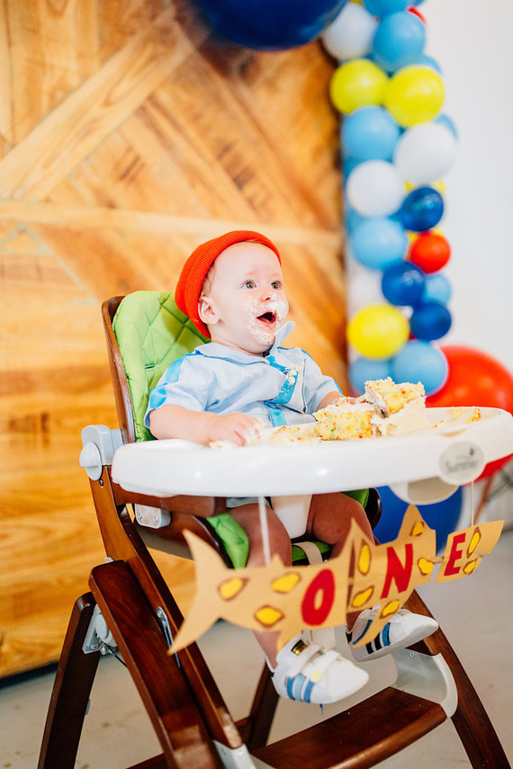 The Life Aquatic 1st birthday party