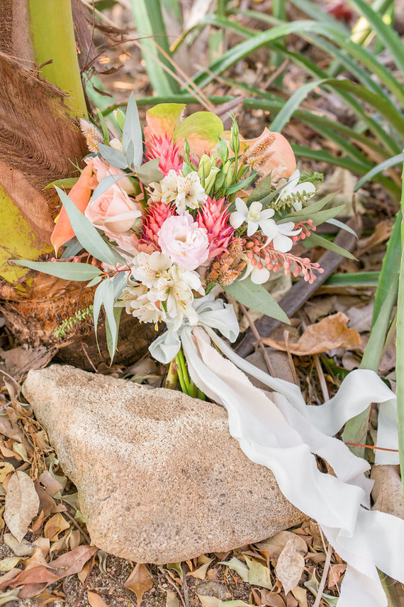 tropical costa rica wedding bouquet