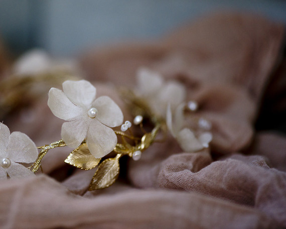 floral hairpiece