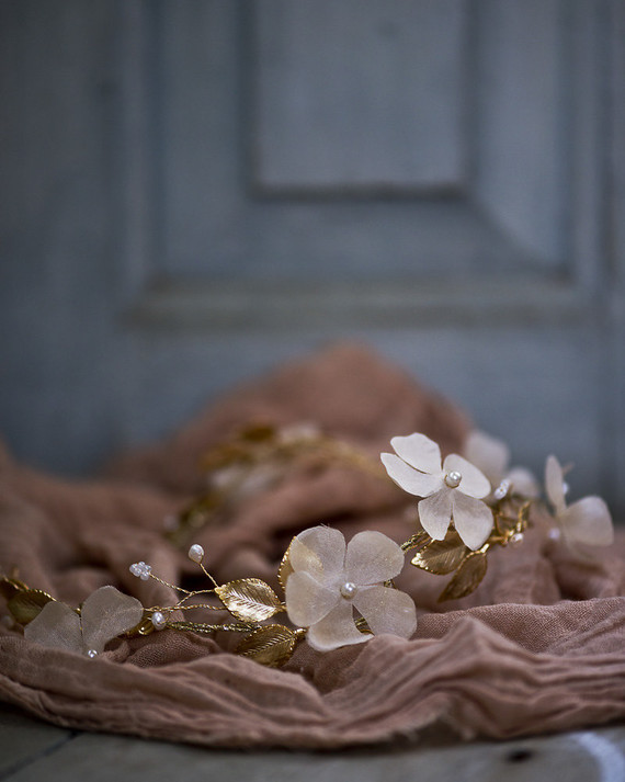 floral hairpiece