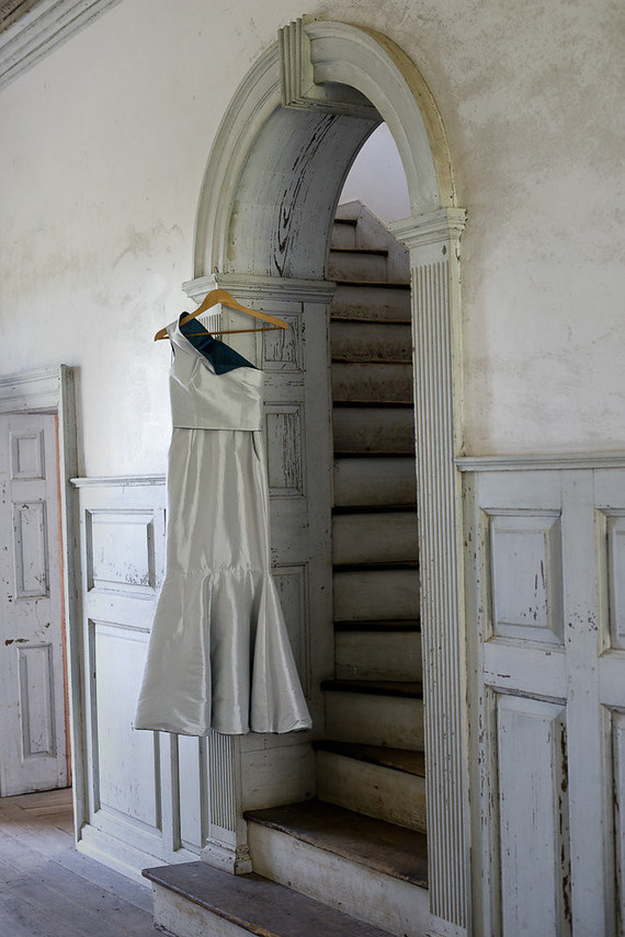 custom wedding gown