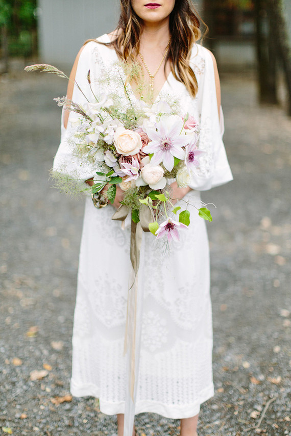 romantic bridal bouquet