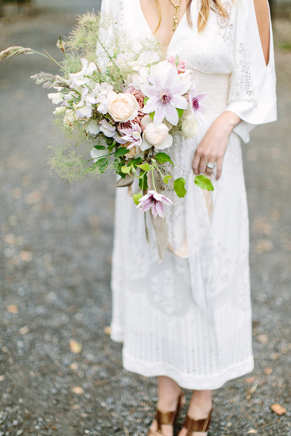 romantic bridal bouquet