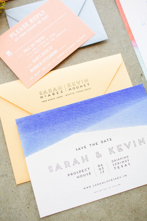 modern save the dates